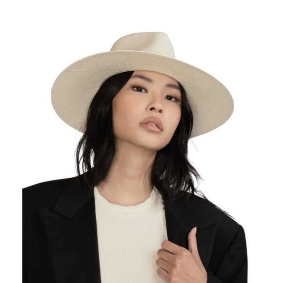 Janessa Leone Jude Ivory Straw Hat size XL main image 4